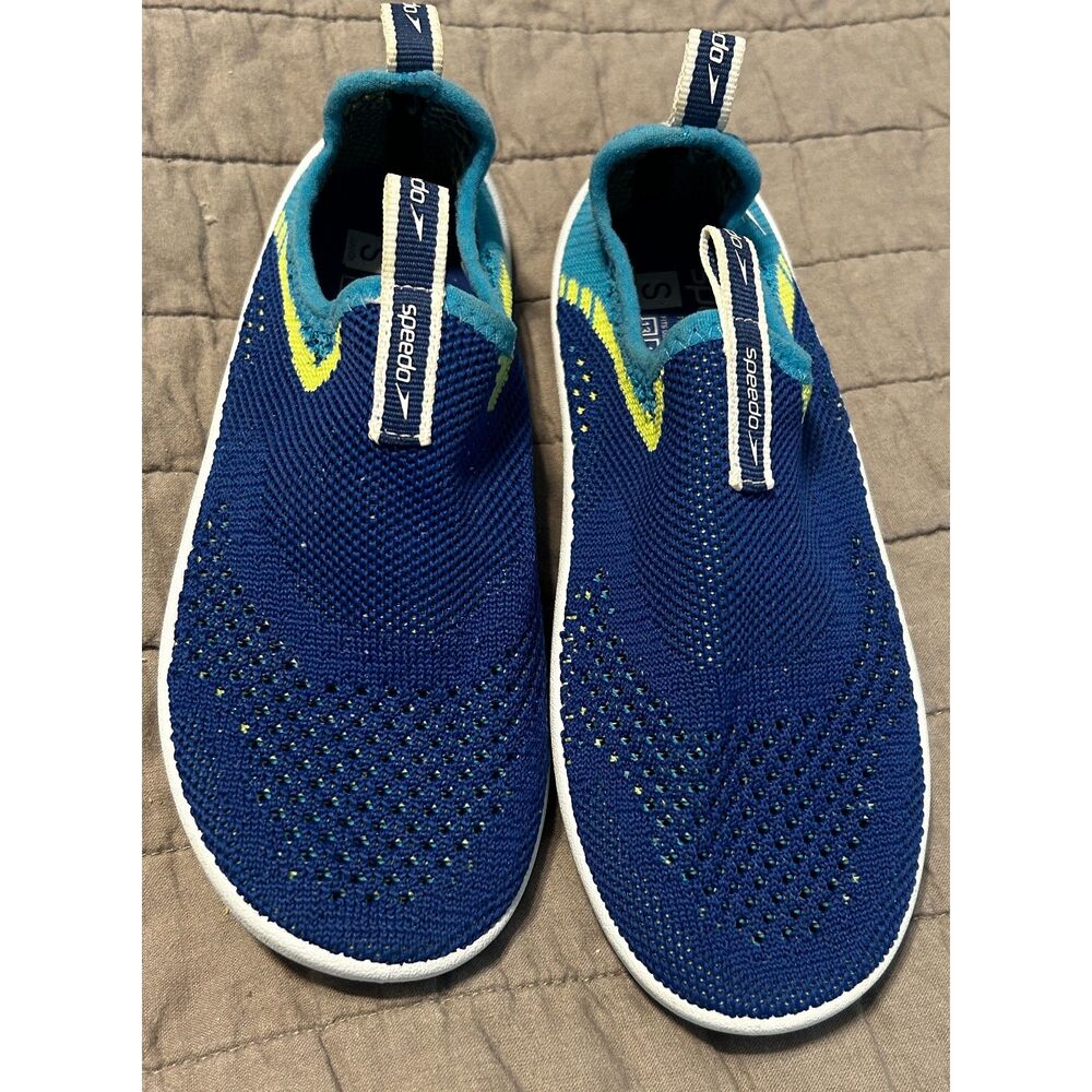 Speedo Junior Surf Strider Water Shoes Socks Parrish Blue Size Small 13/1